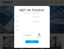 Tablet Screenshot of inspacetech.com
